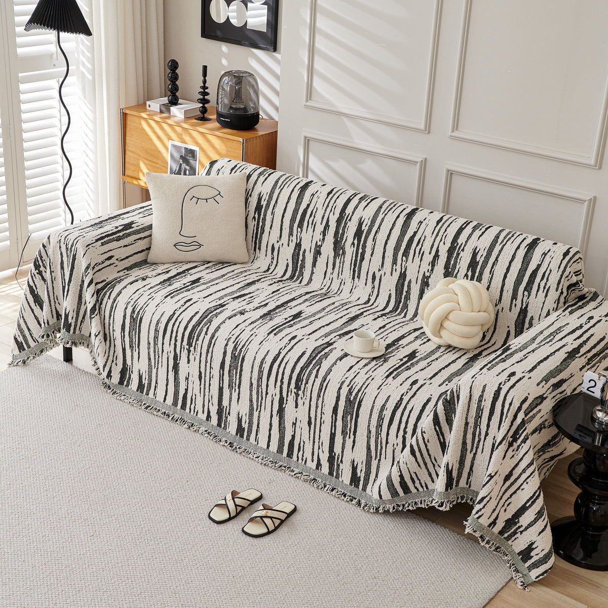 Reversible Sofa Throw Blanket, Couch Cover Sofa Slipcover for Most Shape Sofas, photo 38 of 40