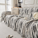 Reversible Sofa Throw Blanket, Couch Cover Sofa Slipcover for Most Shape Sofas
