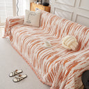 Reversible Sofa Throw Blanket, Couch Cover Sofa Slipcover for Most Shape Sofas