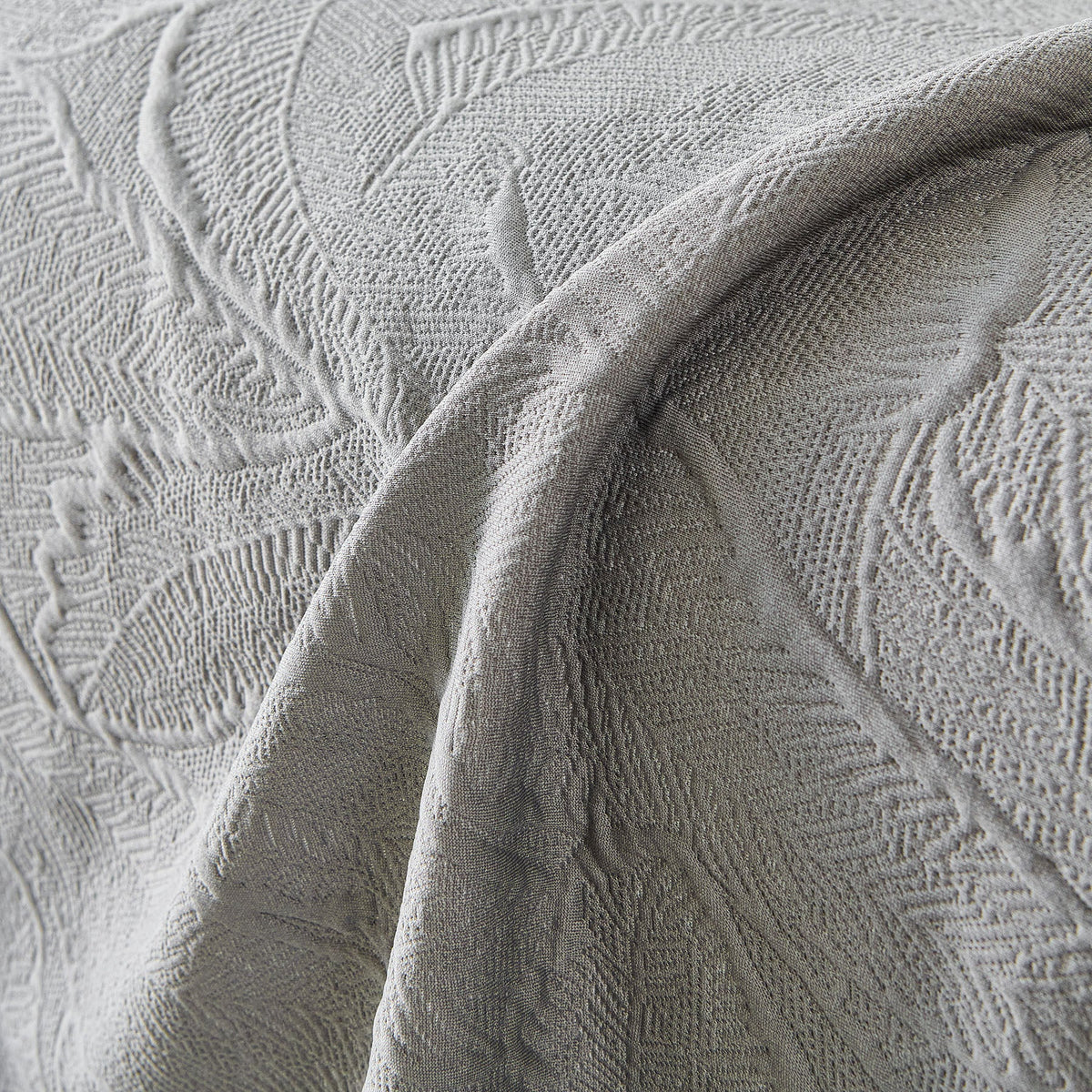 Embossed Leaf Pattern Sofa Cover Blanket for Couch, Soft Cooling Textured Couch Cover, photo 13 of 41