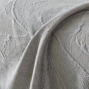 Embossed Leaf Pattern Sofa Cover Blanket for Couch, Soft Cooling Textured Couch Cover