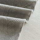 Embossed Leaf Pattern Sofa Cover Blanket for Couch, Soft Cooling Textured Couch Cover