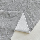 Embossed Leaf Pattern Sofa Cover Blanket for Couch, Soft Cooling Textured Couch Cover
