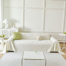 Embossed Leaf Pattern Sofa Cover Blanket for Couch, Soft Cooling Textured Couch Cover