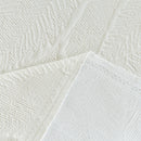 Embossed Leaf Pattern Sofa Cover Blanket for Couch, Soft Cooling Textured Couch Cover