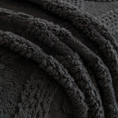 Soft Plush Fleece Throw Blanket for Couch Solid Cute Warm Couch Cover Blanket for Winter