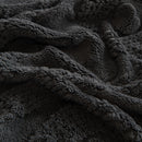 Soft Plush Fleece Throw Blanket for Couch Solid Cute Warm Couch Cover Blanket for Winter