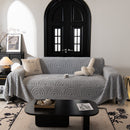 Plush Warm Decor Couch Cover Soft Jacquard Fleece Throw Blankets for Bed Couch Sofa Chair by Slipcover KAS™