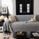 Plush Warm Decor Couch Cover Soft Jacquard Fleece Throw Blankets for Bed Couch Sofa Chair by Slipcover KAS™