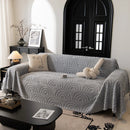Plush Warm Decor Couch Cover Soft Jacquard Fleece Throw Blankets for Bed Couch Sofa Chair by Slipcover KAS™