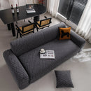Modern Geometric Jacquard Sofa Slipcover, High Stretch 1-Piece Textured Couch Cover by Slipcover KAS™