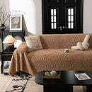Plush Warm Decor Couch Cover Soft Jacquard Fleece Throw Blankets for Bed Couch Sofa Chair by Slipcover KAS™