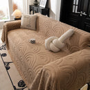 Plush Warm Decor Couch Cover Soft Jacquard Fleece Throw Blankets for Bed Couch Sofa Chair by Slipcover KAS™