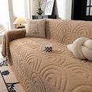 Plush Warm Decor Couch Cover Soft Jacquard Fleece Throw Blankets for Bed Couch Sofa Chair by Slipcover KAS™