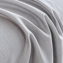Cooling Ice Silk Soft Sofa Cover Blanket, Woven Geometric Textured Modern Couch Cover