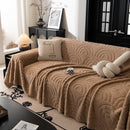 Plush Warm Decor Couch Cover Soft Jacquard Fleece Throw Blankets for Bed Couch Sofa Chair by Slipcover KAS™