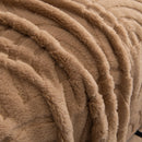 Plush Warm Decor Couch Cover Soft Jacquard Fleece Throw Blankets for Bed Couch Sofa Chair by Slipcover KAS™