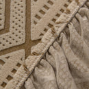 Modern Geometric Jacquard Sofa Slipcover, High Stretch 1-Piece Textured Couch Cover by Slipcover KAS™