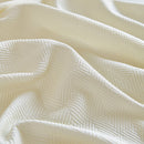 Cooling Ice Silk Soft Sofa Cover Blanket, Woven Geometric Textured Modern Couch Cover