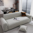 Modern Geometric Jacquard Sofa Slipcover, High Stretch 1-Piece Textured Couch Cover by Slipcover KAS™