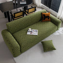Modern Geometric Jacquard Sofa Slipcover, High Stretch 1-Piece Textured Couch Cover by Slipcover KAS™