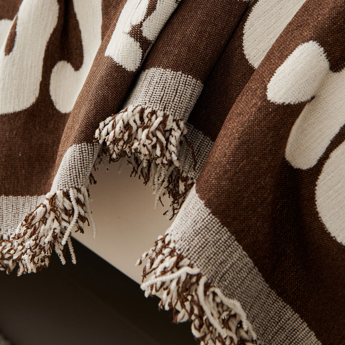 Chenille Houndstooth Sofa Throw Cover, Scratch Proof Cozy Throw Blankets for Couch, photo 8 of 40