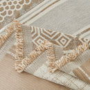 Chenille Sofa Cover Throw Blanket, Boho Geometric Scratch Proof Couch Protector