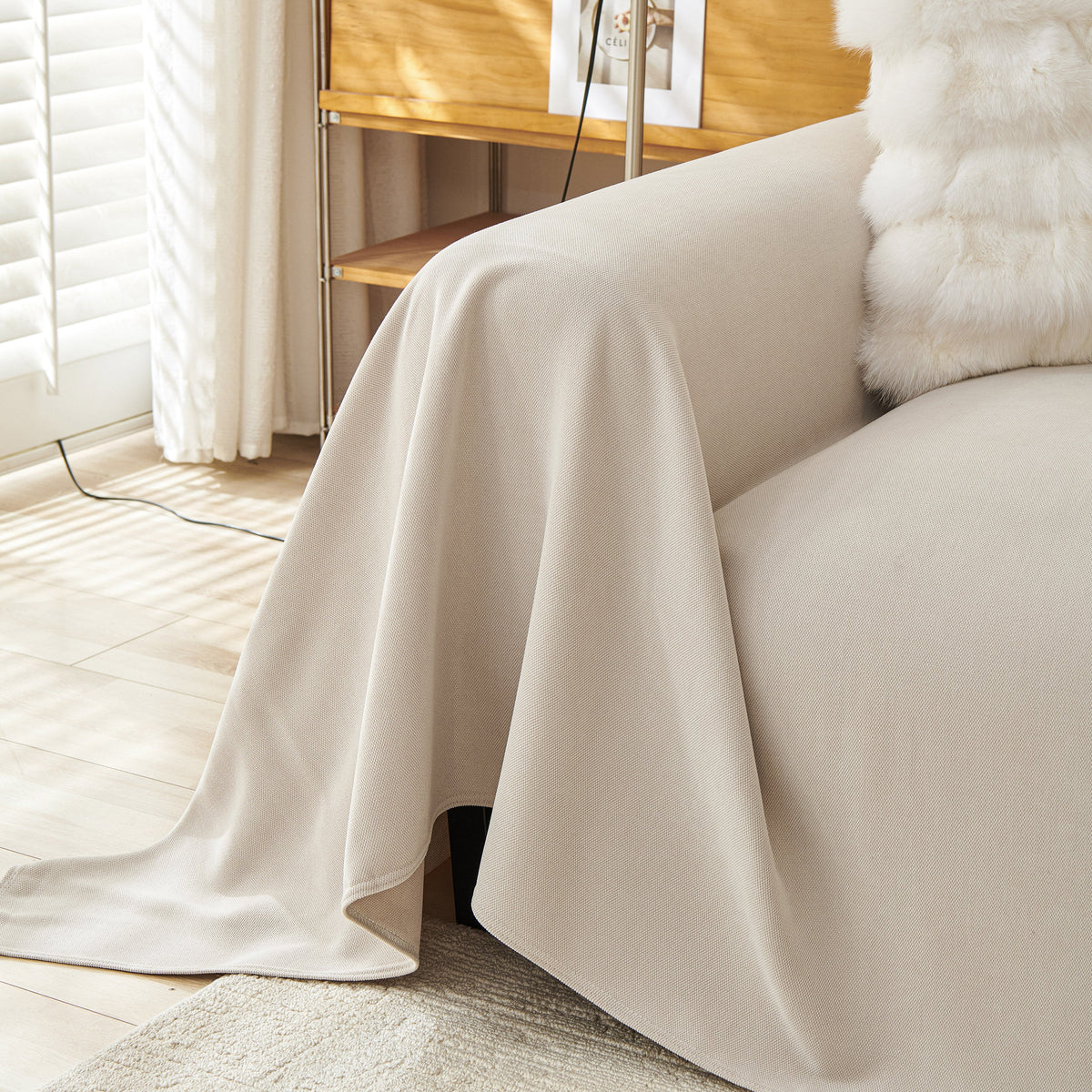 Waterproof Scratch Proof Sofa Protector Throw Blanket, Couch Cover for Pets & Kids, photo 12 of 44