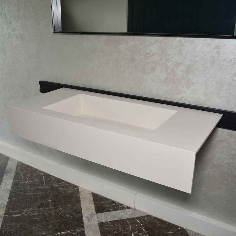 Absolute White Engineered Porcelain Handcrafted Sink with Scratch Resistant Finish, photo 3 of 11