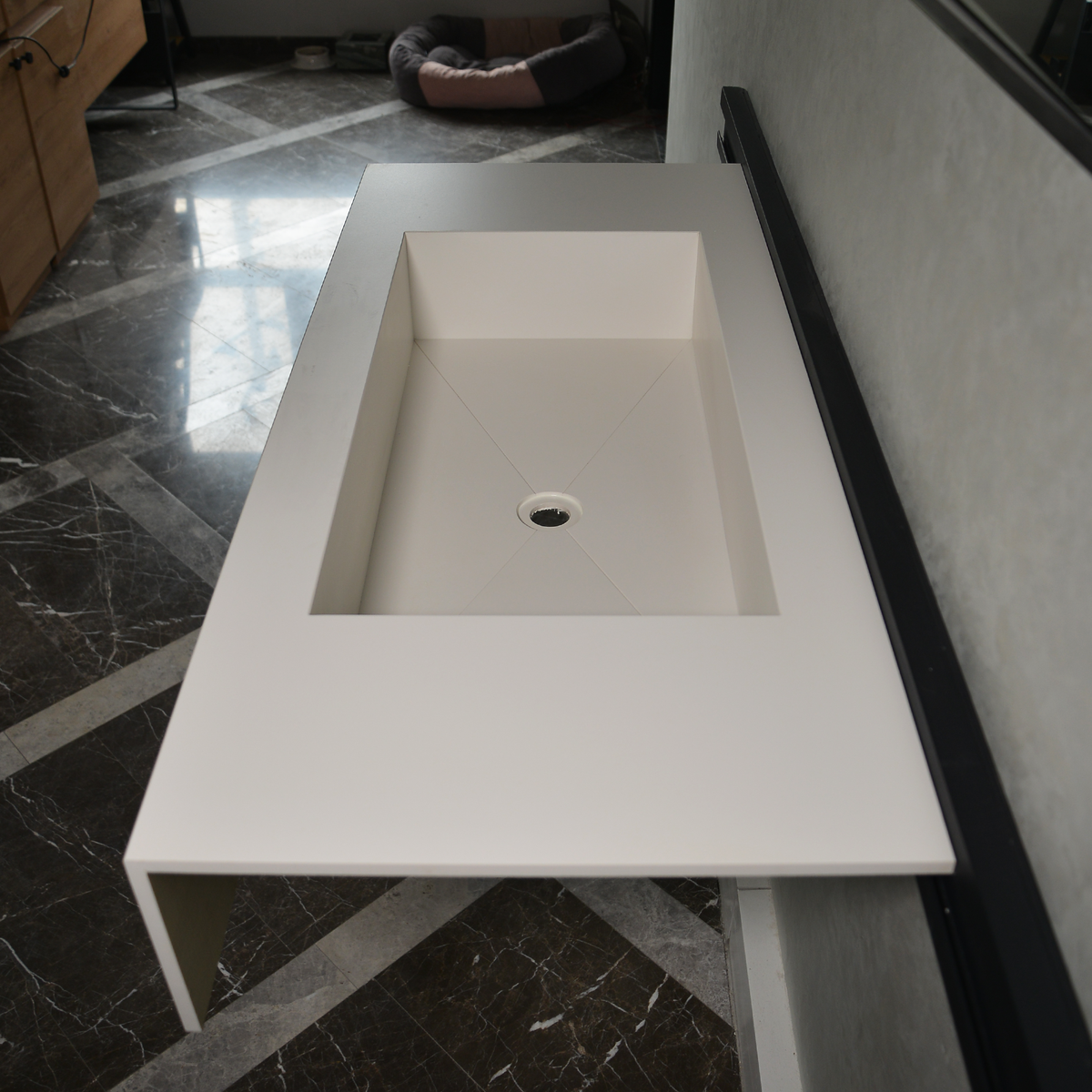 Absolute White Engineered Porcelain Handcrafted Sink with Scratch Resistant Finish, photo 4 of 11