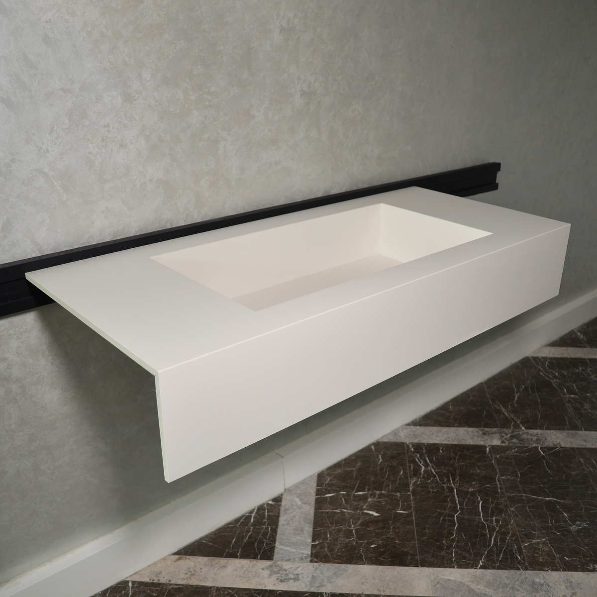 Absolute White Engineered Porcelain Handcrafted Sink with Scratch Resistant Finish, photo 2 of 11
