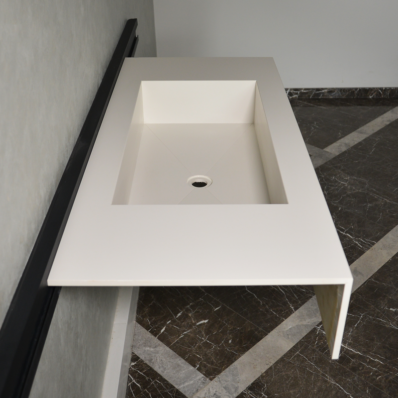 Absolute White Engineered Porcelain Handcrafted Sink with Scratch Resistant Finish, photo 5 of 11