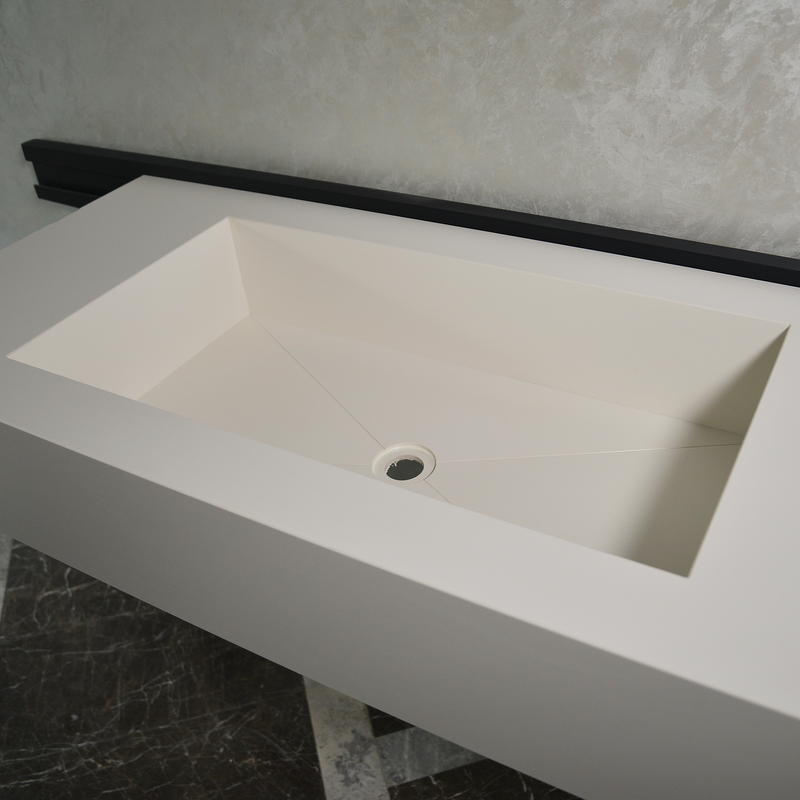 Absolute White Engineered Porcelain Handcrafted Sink with Scratch Resistant Finish, photo 9 of 11