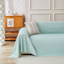 Cooling Ice Silk Knit Couch Cover, Breathable Pet Friendly Soft Throw Cover for Sofas by Slipcover KAS™