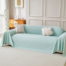Cooling Ice Silk Knit Couch Cover, Breathable Pet Friendly Soft Throw Cover for Sofas by Slipcover KAS™