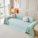 Cooling Ice Silk Knit Couch Cover, Breathable Pet Friendly Soft Throw Cover for Sofas by Slipcover KAS™