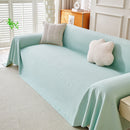 Cooling Ice Silk Knit Couch Cover, Breathable Pet Friendly Soft Throw Cover for Sofas by Slipcover KAS™