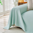 Cooling Ice Silk Knit Couch Cover, Breathable Pet Friendly Soft Throw Cover for Sofas by Slipcover KAS™