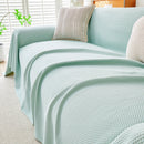 Cooling Ice Silk Knit Couch Cover, Breathable Pet Friendly Soft Throw Cover for Sofas by Slipcover KAS™