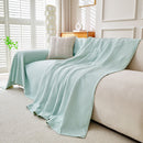 Cooling Ice Silk Knit Couch Cover, Breathable Pet Friendly Soft Throw Cover for Sofas by Slipcover KAS™