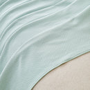 Cooling Ice Silk Knit Couch Cover, Breathable Pet Friendly Soft Throw Cover for Sofas by Slipcover KAS™
