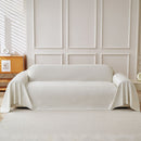 Cooling Ice Silk Knit Couch Cover, Breathable Pet Friendly Soft Throw Cover for Sofas by Slipcover KAS™