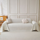 Cooling Ice Silk Knit Couch Cover, Breathable Pet Friendly Soft Throw Cover for Sofas by Slipcover KAS™