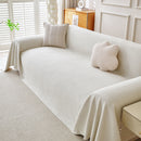 Cooling Ice Silk Knit Couch Cover, Breathable Pet Friendly Soft Throw Cover for Sofas by Slipcover KAS™