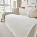 Cooling Ice Silk Knit Couch Cover, Breathable Pet Friendly Soft Throw Cover for Sofas by Slipcover KAS™