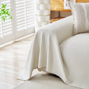 Cooling Ice Silk Knit Couch Cover, Breathable Pet Friendly Soft Throw Cover for Sofas by Slipcover KAS™