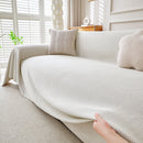 Cooling Ice Silk Knit Couch Cover, Breathable Pet Friendly Soft Throw Cover for Sofas by Slipcover KAS™