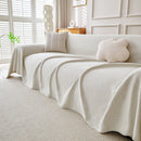 Cooling Ice Silk Knit Couch Cover, Breathable Pet Friendly Soft Throw Cover for Sofas by Slipcover KAS™