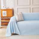 Cooling Ice Silk Knit Couch Cover, Breathable Pet Friendly Soft Throw Cover for Sofas by Slipcover KAS™