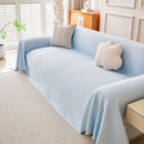 Cooling Ice Silk Knit Couch Cover, Breathable Pet Friendly Soft Throw Cover for Sofas by Slipcover KAS™